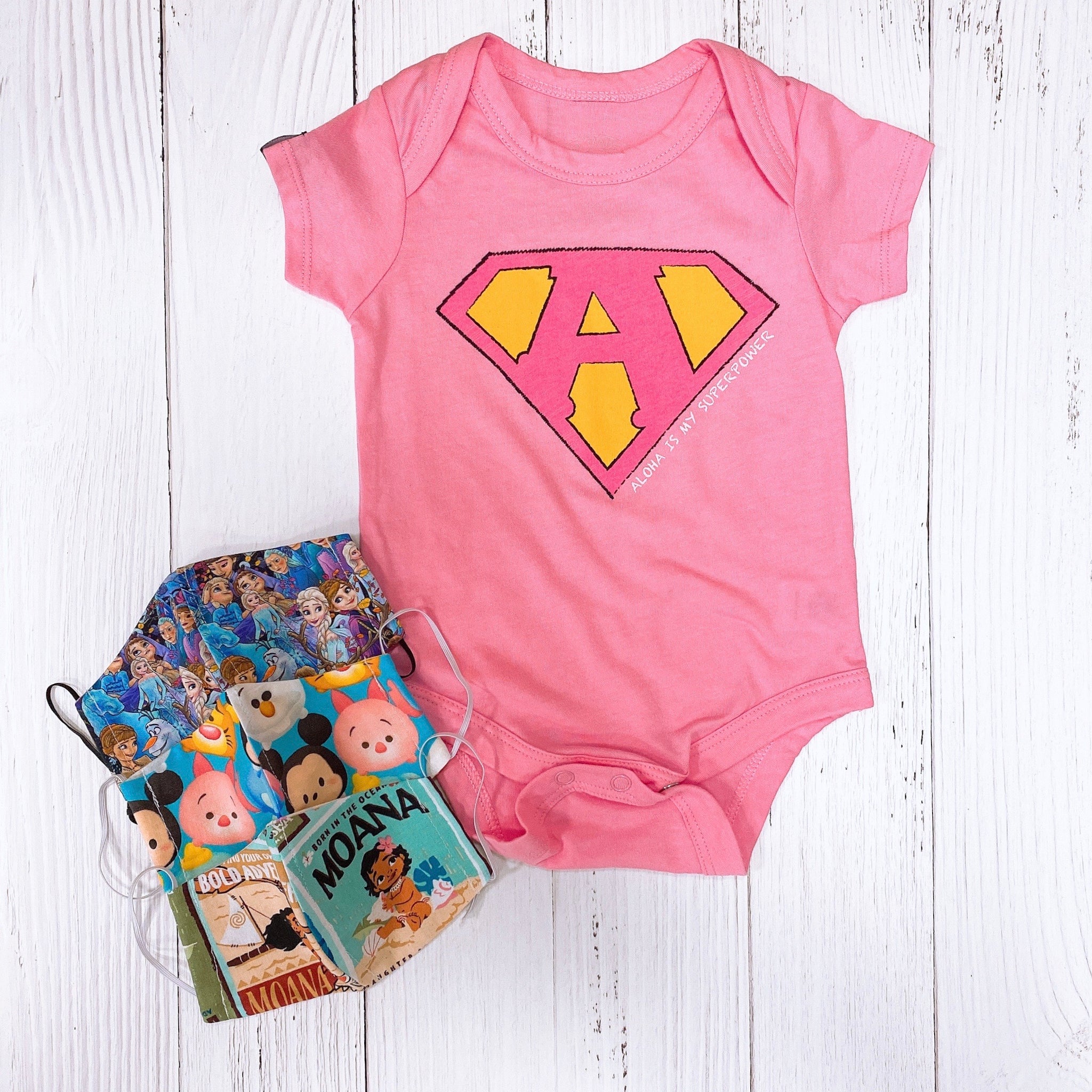 Aloha Made Baby | Aloha Is My Superpower Tee (Multiple Colors